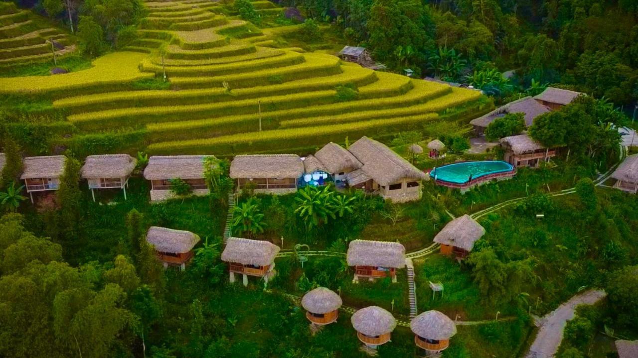 Hoàng Su Phì Bungalow Extérieur photo